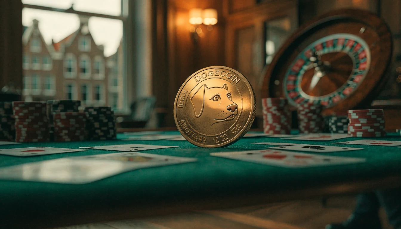 Dogecoin-casino in Nederland: aanbod en vergunning