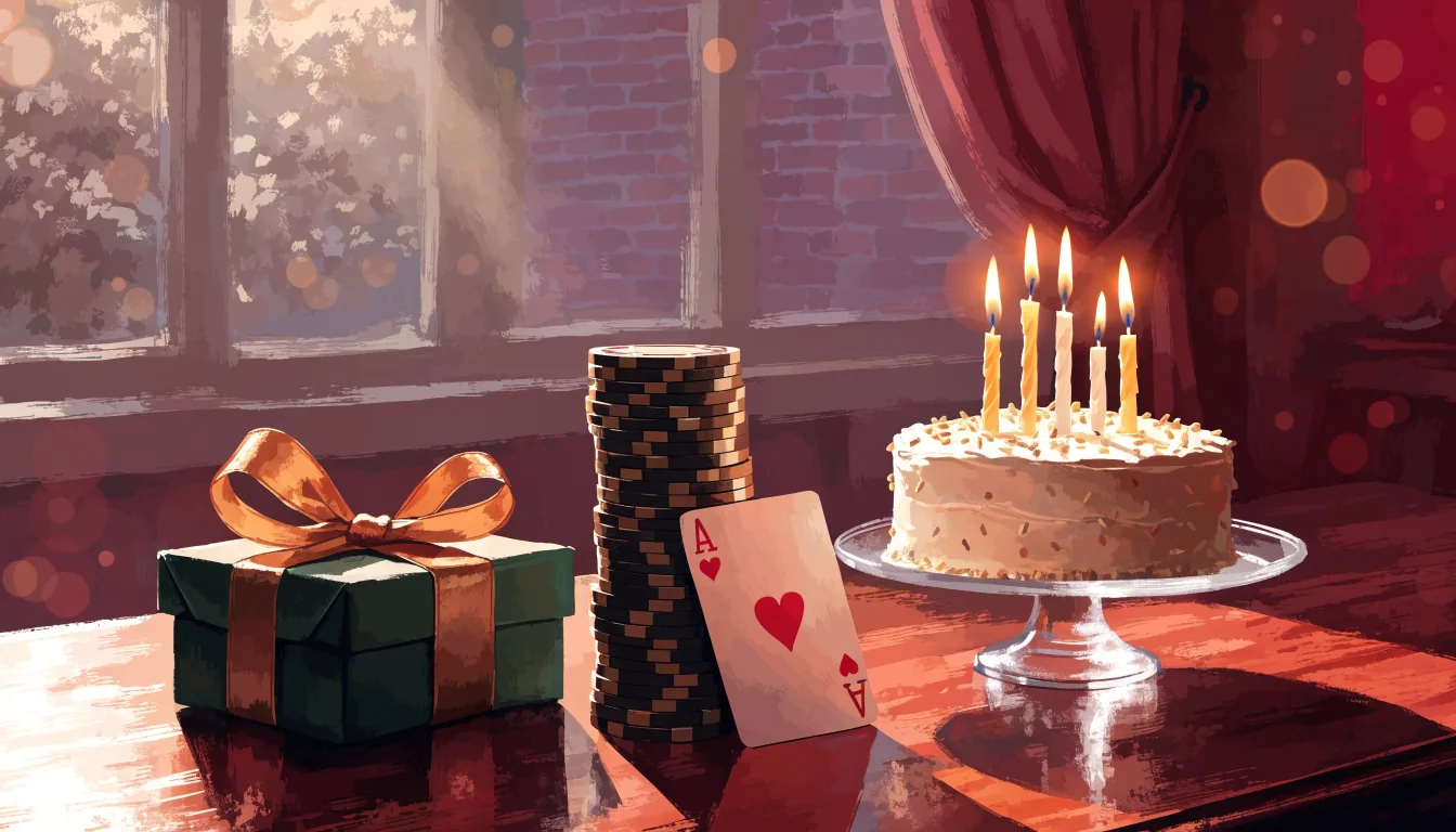 Verjaardagbonus in het casino: soorten en voorwaarden